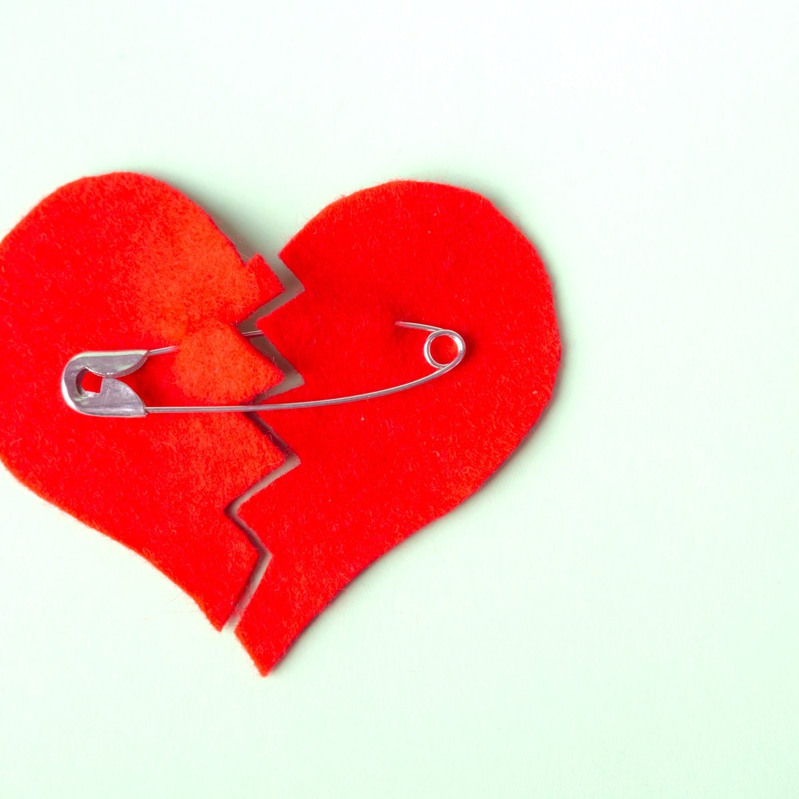 Coração com clips